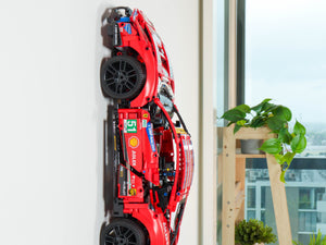 Wall display for LEGO® Ferrari 488 GTE 'AF Corse #51' | 42125 - Brick Bracket