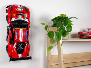 Wall display for LEGO® Ferrari 488 GTE 'AF Corse #51' | 42125 - Brick Bracket