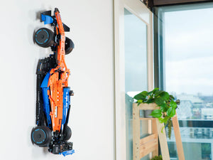 Wall display for LEGO® McLaren Formula 1 Race | 42141 - Brick Bracket