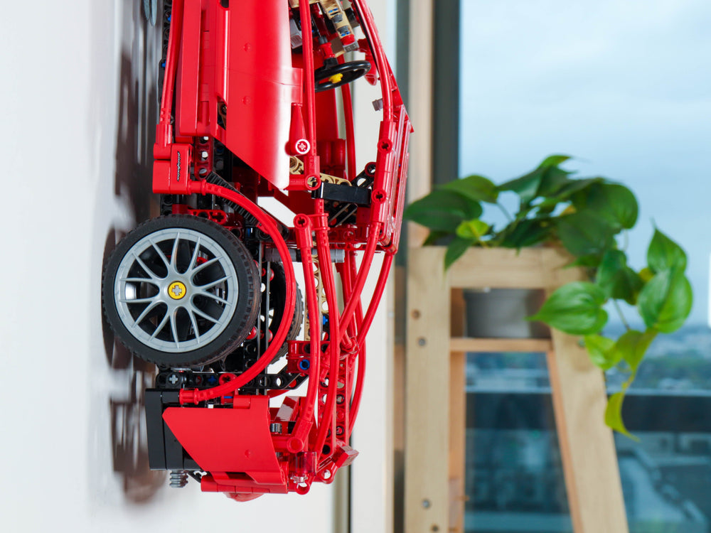Wall display for LEGO® Ferrari 599 GTB Fiorano | 8145 - Brick Bracket